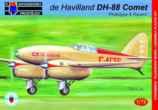 De Havilland DH88 Comet "Prototype and Racers" (REISSUE) KPM0104