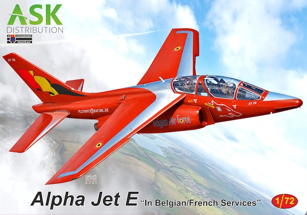 Alpha Jet E in Belgian and French Services  -Special Belgian edition (LAST STOCKS)  KPM0289