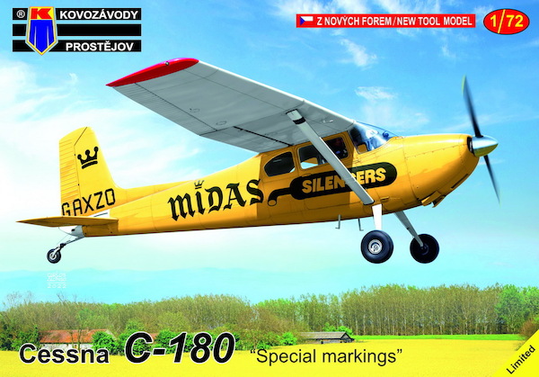 Cessna C180 'Special markings' KPM0370
