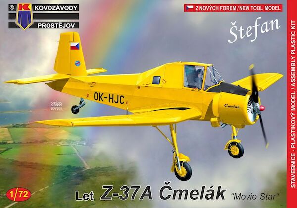 Z-37A Cmelk (Bumblebee) "Movie Star" ,depicting aircraft which appeared in three famous Czechoslovak movies  kpm72203
