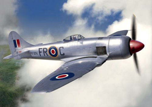 Hawker Tempest F.2 "Siver Wings" KPM72228