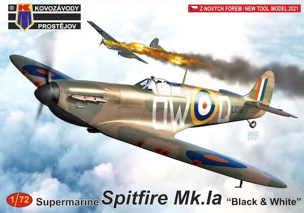 Spitfire Mk.IA 'Black & White' KPM72263