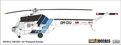 Mil Mi-2 OM-OIU (Air Transport Europe)  DEC-L002