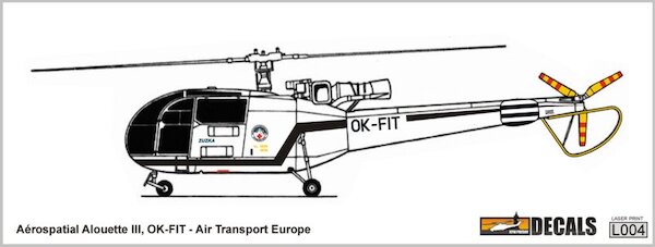 Aérospatiale Alouette III OK-FIT (Air Transport Europe) DEC-L004-48