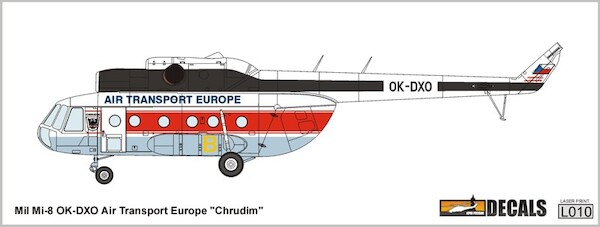 Mil Mi-8 OK-DXO (Air Transport Europe "Chrudim") DEC-L010