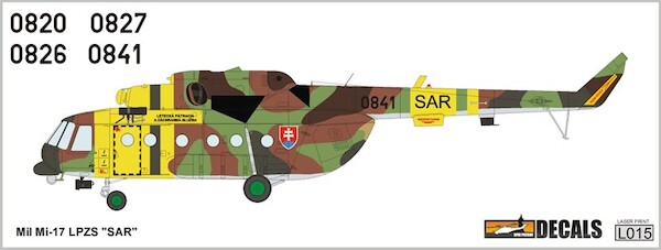 Mil Mi-17 (LPZS "SAR") (BACK IN STOCK)  DEC-L015