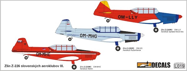 Zln Z-226 Slovenskch Aeroklubov III.  DEC-L019