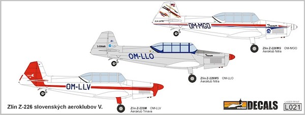 Zlín Z-226 Slovenských Aeroklubov V. DEC-L021