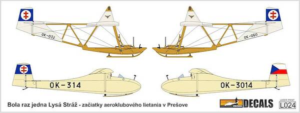 Bola Raz jedna Lysa Straz -Zaclatky Aerocuboveho Lietannia v Presov / Once upon a time there was a Lysa Straz - Zlatlatky Aerocub's Flight in Presov (SG38, Grunau Baby) DEC-L024