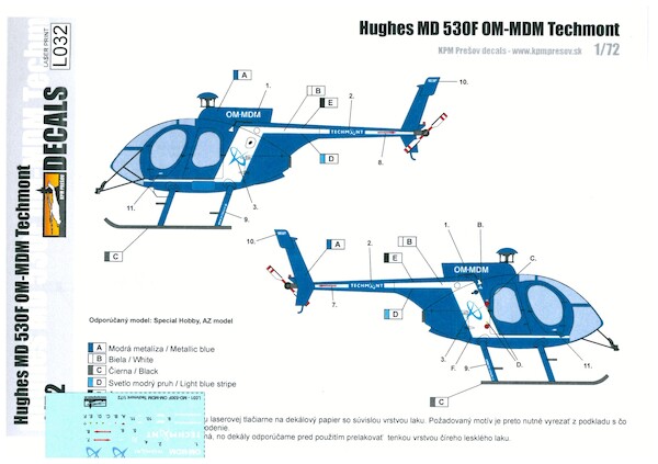 Hughes MD530F  OM-MDM (Techmont)  DEC-L032
