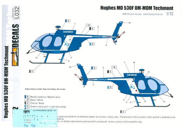 Hughes MD530F OM-MDM (Techmont) DEC-L032