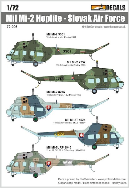 Mil Mi2 Hoplite (Slovak Air Force)  DEC72006