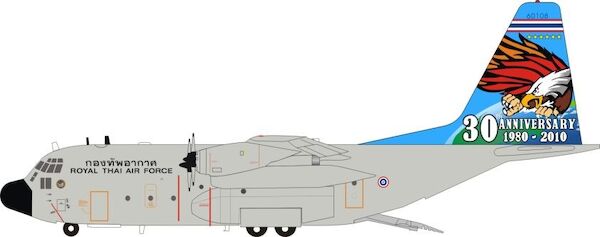 Lockheed C130H Hercules (Add on 30th Anniversary R. Thai AF) KTT72001A