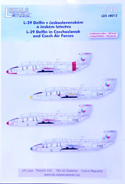 L29 Delfin in Czedchoslovak and Czech Air Forces  LDS48012