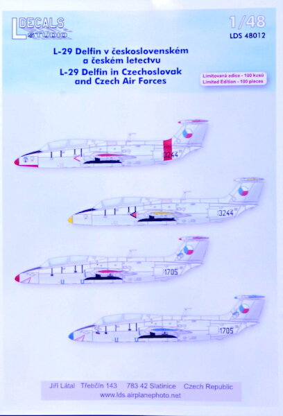 L29 Delfin in Czedchoslovak and Czech Air Forces LDS48012