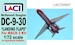 Douglas DC9 landing flaps (Mach 2) LAC720007