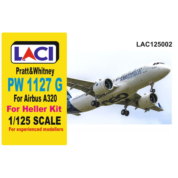 V2500-A5 Engines with early and late pylons for Airbus A320 (Heller) LAC125001
