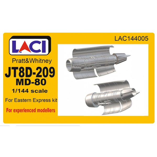 Pratt & Whitney JT8D-209 Engine for MD80 (Eastern Express) (1 engine included ) LAC144005
