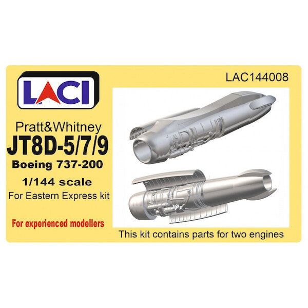 Pratt & Whitney JT8D-7/9/11 Engines for Boeing 737-200 (Eastern Express) (2 engines included ) LAC144008