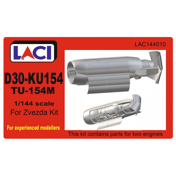D30-KU154 Tupolev Tu154M Engines (Zvezda) (2 engines included) LAC144010