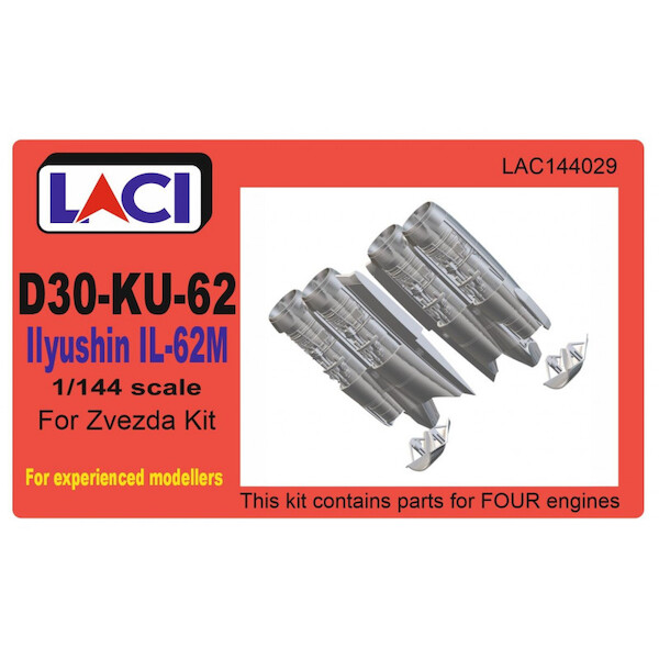 D30-KU62 Ilyushin IL62M Engines (Zvezda) (4 engines included) LAC144029