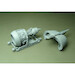 CFM LEAP-1B Engines for Boeing 737MAX (Left side engine) with Stand For Zvezda kit LAC144033