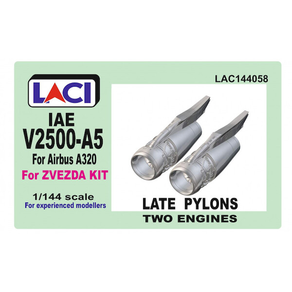 IAE V2500-A-5 for Airbus A320 CEO with Late Pylons (2 engines) for Zvezda LAC144058