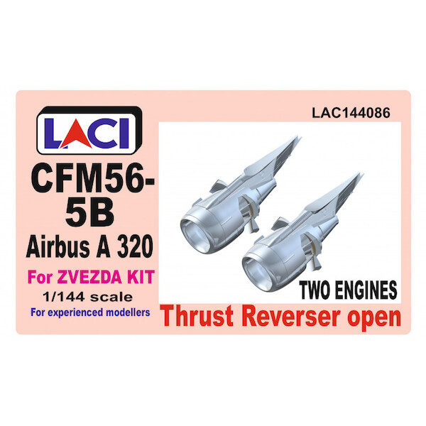 CFM56-5B Engines for Airbus A320 (2 engines) with Thrust resversers open for Zvezda LAC144086