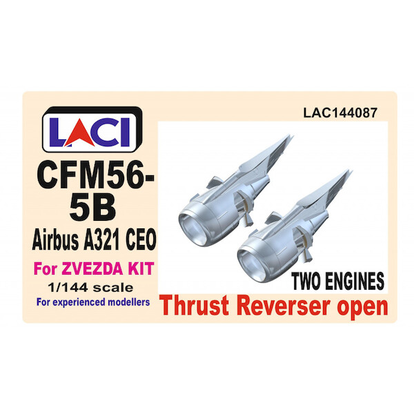 CFM56-5B Engines for Airbus A321 CEO (2 engines) with Thrust resversers open for Zvezda  LAC144087
