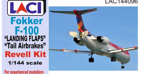 Fokker F100 Landing Flaps and airbrakes (Revell) LAC144096