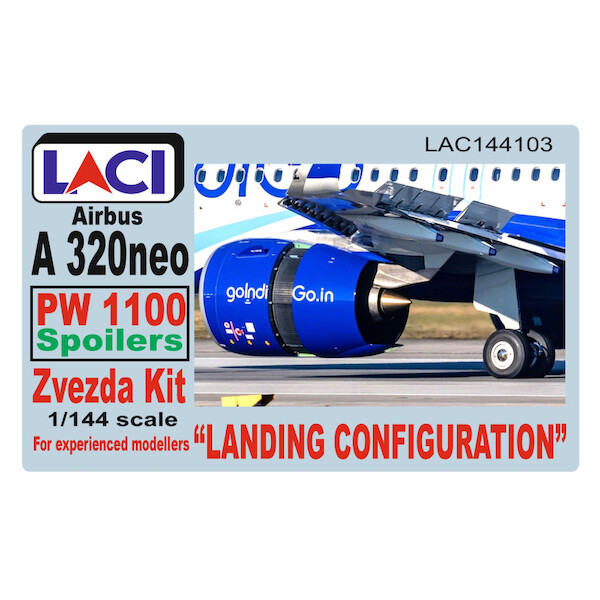 Landing Configuration Airbus A320neo with PW1100 engines (Zvezda) LAC144103