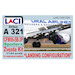 Landing Configuration Airbus A321 with CFM56-5B-3P engines (Zvezda) LAC144104