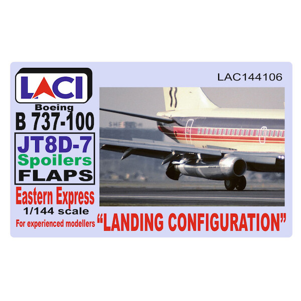 Landing Configuration Boeing 737-100 JT8D-7 (Eastern Express) LAC144106