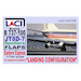 Landing Configuration Boeing 737-100 JT8D-7 (Eastern Express) LAC144106