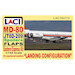 Landing Configuration MD80 Landing Configuration.(Eastern Express) LAC144112