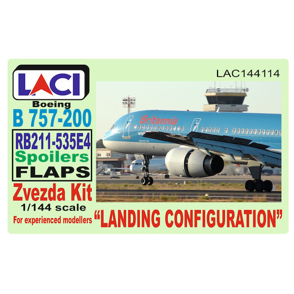 Landing Configuration Boeing 757-200 RB211-535E4 (Zvezda) LAC144114