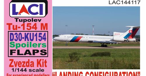 Landing Configuration Tupolev Tu154M (Zvezda) LAC144117