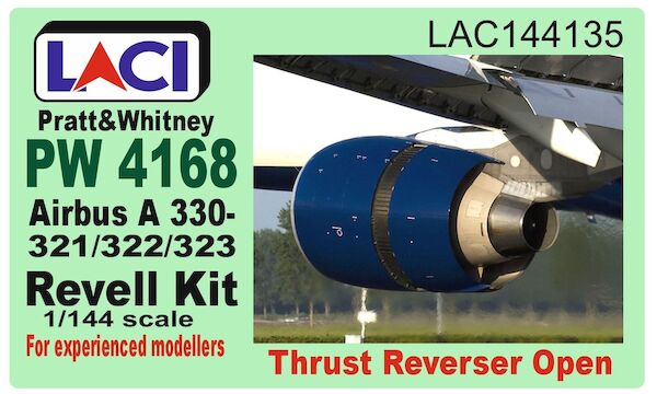 Airbus A330 PW 4168 with trust reversers (Revell) LAC144135