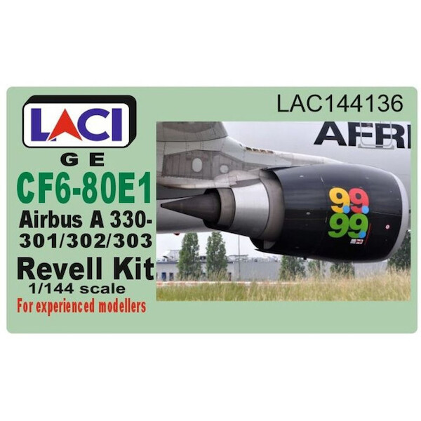 Airbus A330 GE CF6-80E engines (Revell) LAC144136