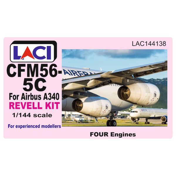 Airbus A340 CFM56-5C   (Revell)  (Expected June 2023)  LAC144138