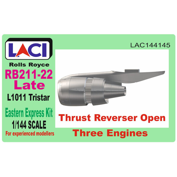 L1011 Tristar RR RB211-22 Late with Trust Reversers open (Eastern Express) LAC144145