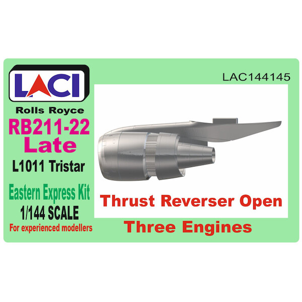 L1011 Tristar RR RB211-22 Late with Trust Reversers open (Eastern Express)  LAC144145