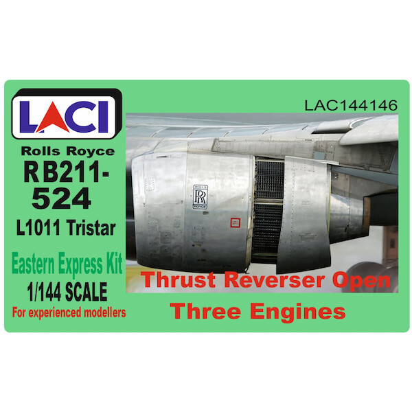 L1011 Tristar RB211-524 with trust reversers open (Eastern Express) LAC144146
