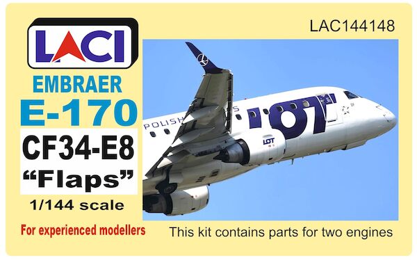 Embraer E170 CF34E-8 engines and flaps (Karaya) LAC144148