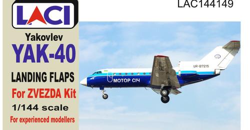 Yakovlev Yak40 Landing Flaps (Zvezda) LAC144149