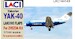 Yakovlev Yak40 Landing Flaps (Zvezda) LAC144149