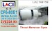 Airbus A330 General Electric CF6-80E1 engines with reversers open (Zvezda) LAC144159