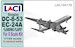 Douglas D-8-53 / EC-24A Landing Flaps (X-scale) LAC144176