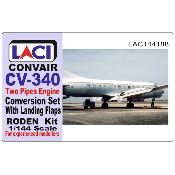 Convair CV 340 Two Pipe exhaust Conversion with Flaps (Roden) LAC144188