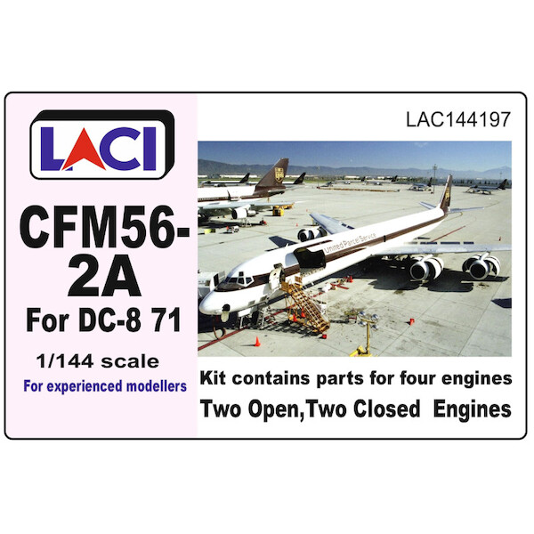 Douglas DC8-71 CFM56-2A Engines (Minicraft)  LAC144197